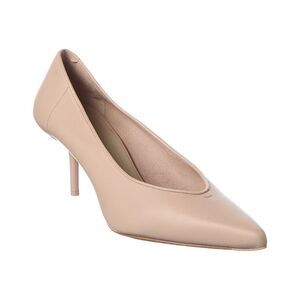 Max Mara Leather Pump, Brown